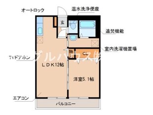 メゾンドセレナIIの物件間取画像